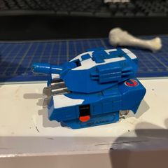 LJN Toys 1984 Big Blaster Switch Force Bots Switch Megabot Blue Tank