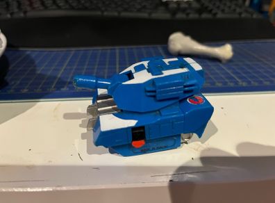 LJN Toys 1984 Big Blaster Switch Force Bots Switch Megabot Blue Tank