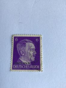 Rare Genuine WW2 German stamp