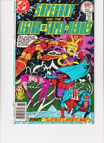 Superboy #233 The Infinite Man Who Conquered The Legion! 1977 Dc Bronze Age Comic