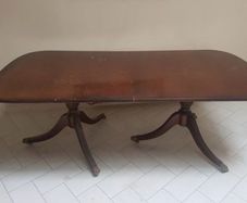 Mahogany Table and 8 Chairs