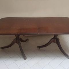 Mahogany Table and 8 Chairs