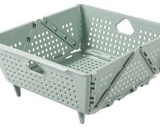 Brand New Collapsible Draining Basket, Plastic Strainer Basket