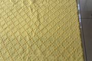 Yellow cotton tablecloth