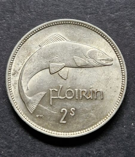 Ireland Silver 1939 Florin coin