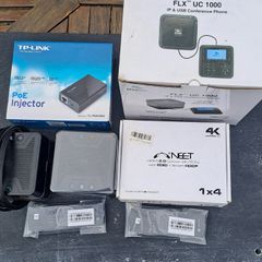 Bargain QUICK SALE Collection of Conference, 4k Splitter, Chrome Remote