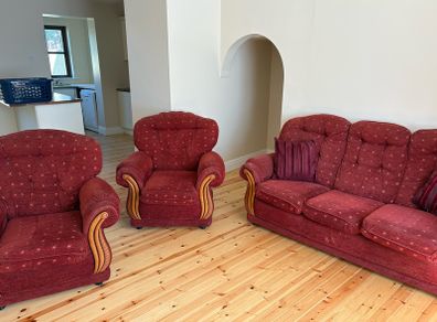 couch and 2 chairs
