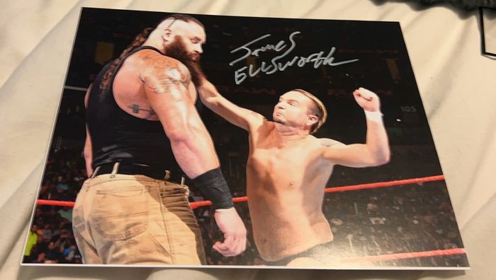 Wrestling autographs