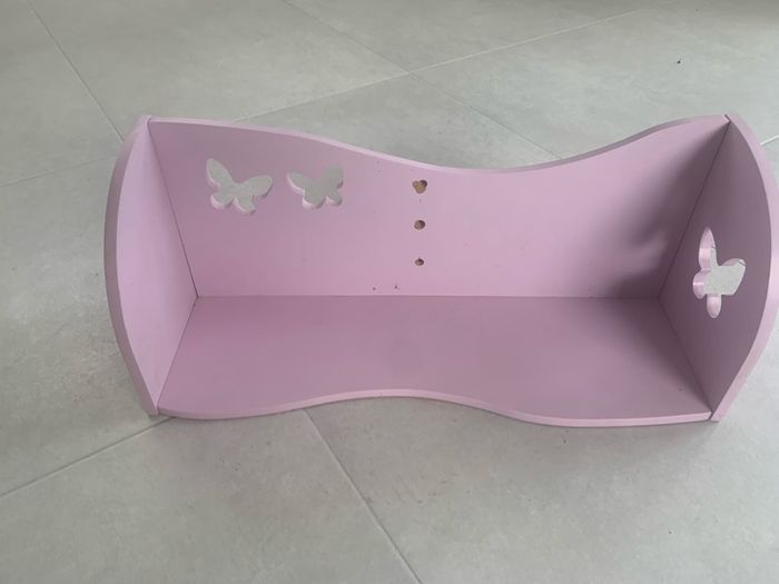 Pink  wall shelf butterfly