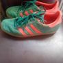 Adidas Gazelle  Green & Coral  Great Condition Image 2