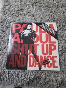 Paula Abdul shut up and dance  vinyl with bonus 12 " disc