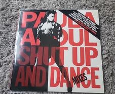 Paula Abdul shut up and dance  vinyl with bonus 12 " disc