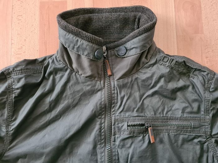 Diesel Mens Jacket size M green good condition