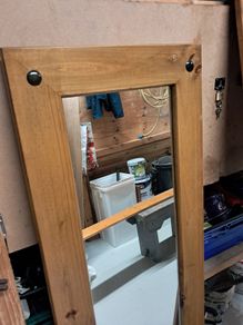 Mexican pine mirror