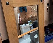 Mexican pine mirror