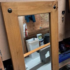 Mexican pine mirror