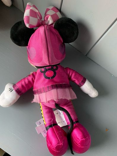 Disney Minnie Mouse Racer Soft Toy