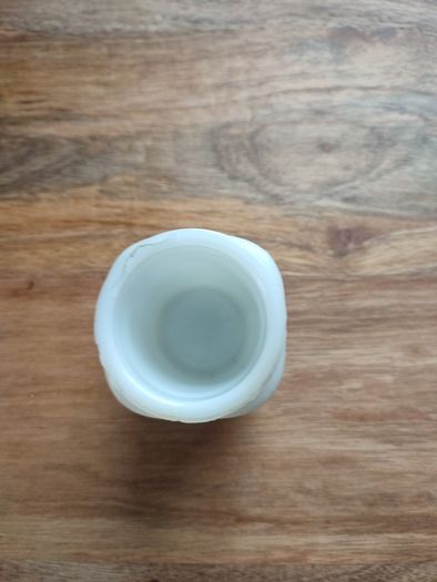 Antique Pond's milk glass