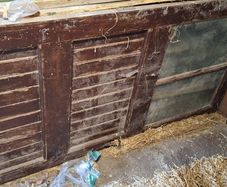 Teak doors