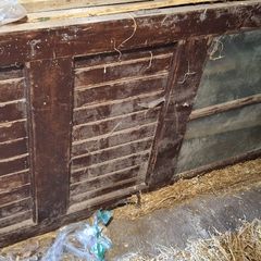 Teak doors