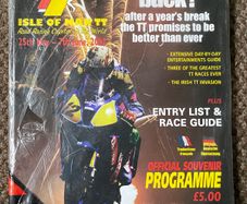 Very Rare 2002 Isle of Man TT Programme - Motorcycle Racing