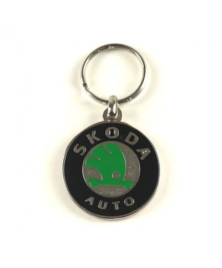 Metal Car Logo Keychain Keyrings For Skoda Octavia A5 A7 Rapid Yeti Fabia Superb Kodiaq Auto Key Chain Rings Car Accessories