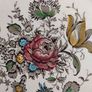 Vintage Myotts Bouquet Plates -Franciscan English Transferware China - Dinner 10 inch Image 3