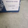 Flan Dish Royal Worcester Worcester Herbs IN BOX AS NEW. Image 8