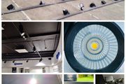 Prelux Nico Led Track Lights Job Lot Clearance - 55 Lights With 25 Rails