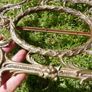 Antique Rococo  Brass Easel Back Picture Frame Image 6