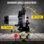 230W Saw Chain Grinder 3000RPM Electric Aluminum Bench Chainsaw Grinder Sharpener Portable Adjustable Angle Tool Polisher Image 4