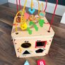 Wooden Activity Cube Image 5