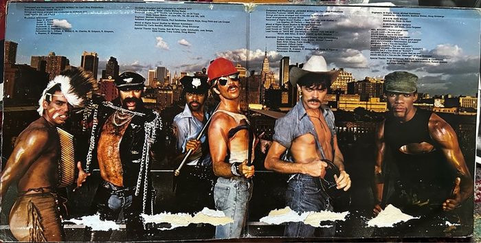 The Village People Live double album Live and Sleazy in vg condition