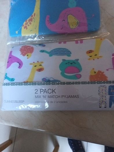 Dunnes  Stores  2 Pack Pyjamas.   Age 2-3 Years.  B.N.W.T