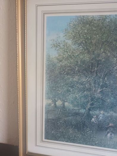 Vintage Gilt Framed Print by Maxwell Parson