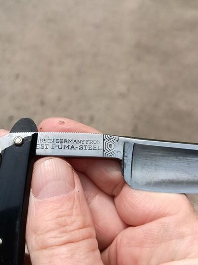Vintage Soligen Puma Special Edition Cut Throat Razor