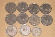 Singaporean coins x 4