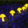 Set of 6 Garden Solar Lights, Solar Powered Mushroom Lamps for Outdoor Decorations, Waterproof Garden Ornaments for Backyard Lawn Pathway Landscape Fence Christmas Yard Halloween Decorations (FREE SHIPPING) Image 6