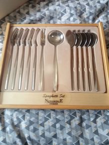 Newbridge spaghetti cutlery set