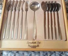 Newbridge spaghetti cutlery set