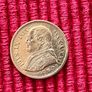 Vatican 1867 10 Lire Gold Coin Papal State Rare Image 6
