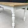 A 7ft Country Farmhouse Table Image 8