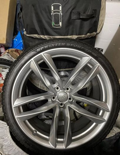ORIGINAL Audi RS6 C7 21 Inch Alloy Wheels With Brand New Dunlop Potenza Sport Tyres. Audi A6 C7 4G Competition Exclusive Fully Electrical Leather Interior Seats Door Cards Armrest