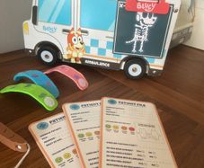 Bluey's wooden Doctor Vehicle