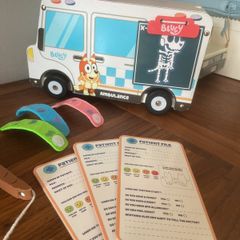 Bluey's wooden Doctor Vehicle