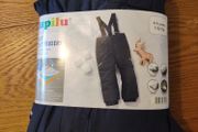 BNWT Lupilu Kids Navy Ski Trousers / Salopettes 4-6 Years (110/116)