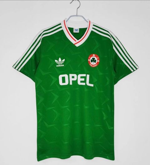 Ireland 90-92 Retro home football jersey