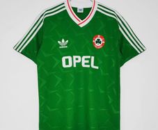 Ireland 90-92 Retro home football jersey