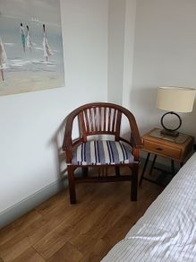 Large Wooden Tub Chair