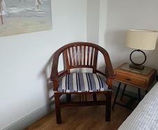 Large Wooden Tub Chair